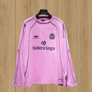 Classic Balenciaga Long-sleeve Pink